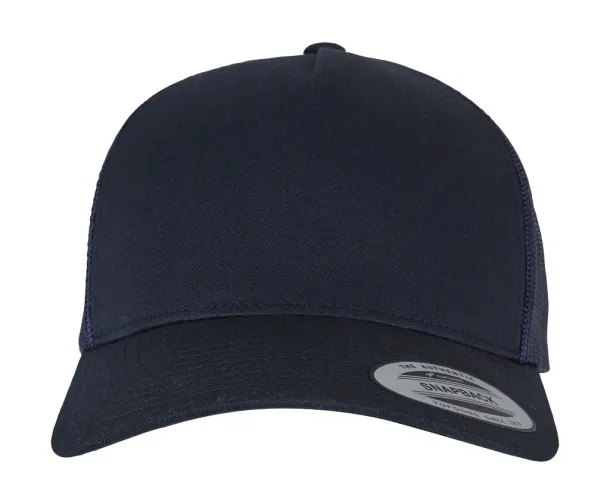  Retro šilterica - 5 panela - Flexfit Dark Navy Mornarsko plava