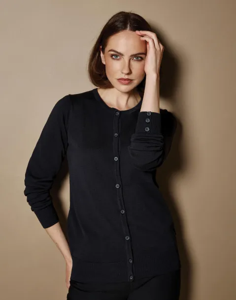  Women's Classic Fit Arundel Crew Neck Cardigan - Kustom Kit