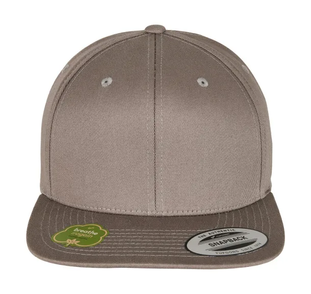  Organic Cotton Snapback - Flexfit Pale Grey