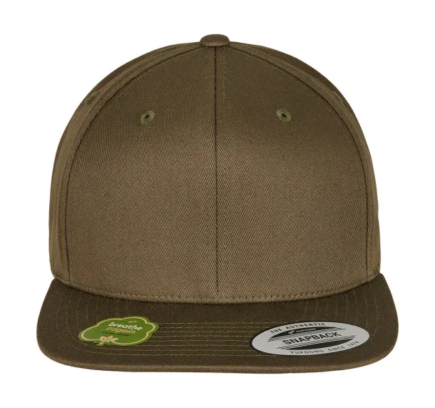  Organic Cotton Snapback - Flexfit Burnt Olive