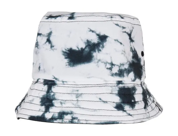  Batik Dye Reversible Bucket Hat - Flexfit Black