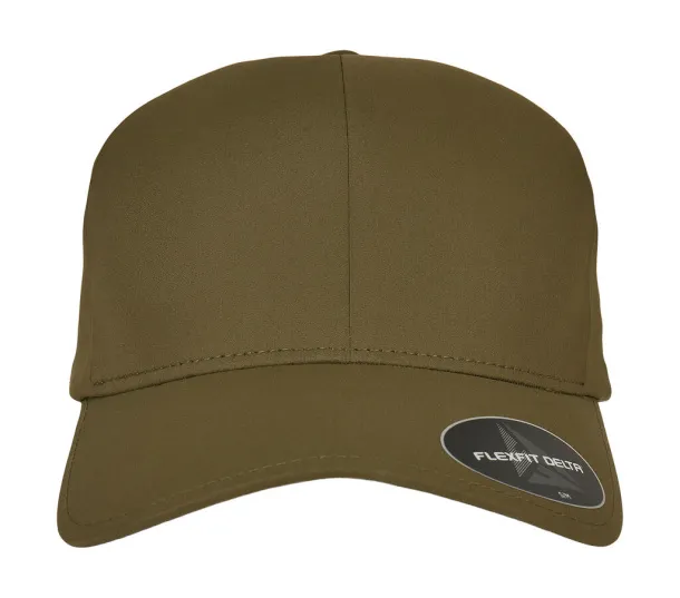  Flexfit Delta Cap - Flexfit Maslinasta