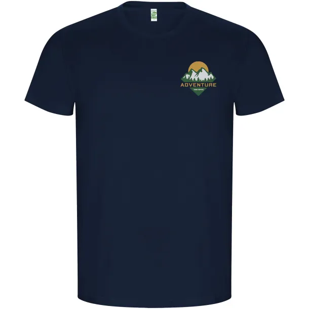 Golden short sleeve men's t-shirt - Roly Navy Blue