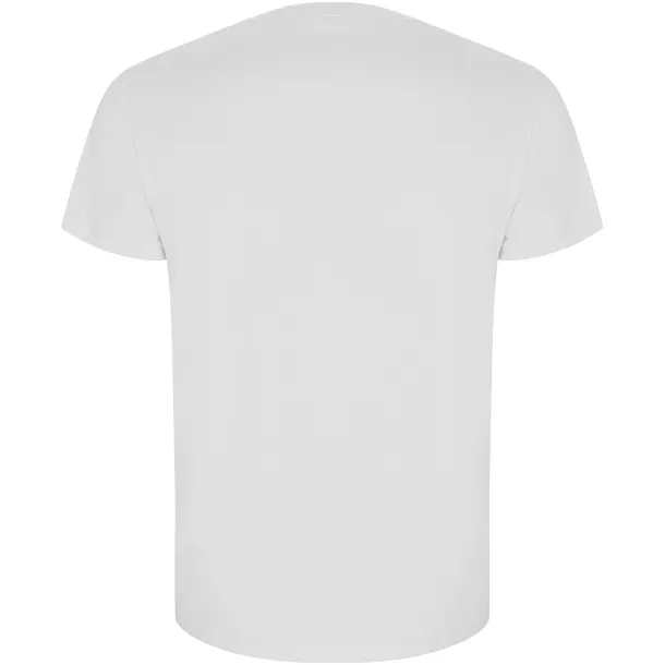 Golden short sleeve men's t-shirt - Roly White