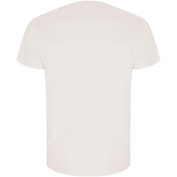 Golden short sleeve men's t-shirt - Roly Vintage White