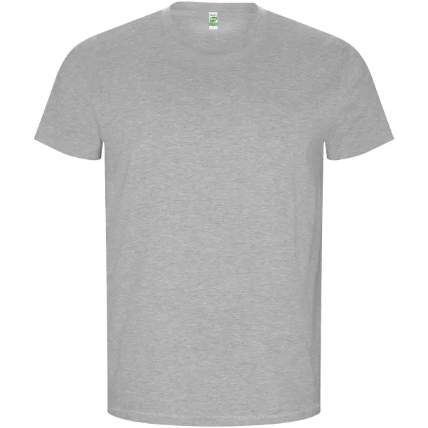 Golden short sleeve men's t-shirt - Roly Marl Grey