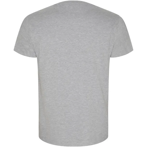 Golden short sleeve men's t-shirt - Roly Marl Grey