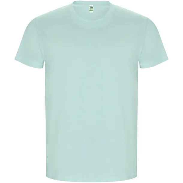 Golden short sleeve men's t-shirt - Roly Mint green