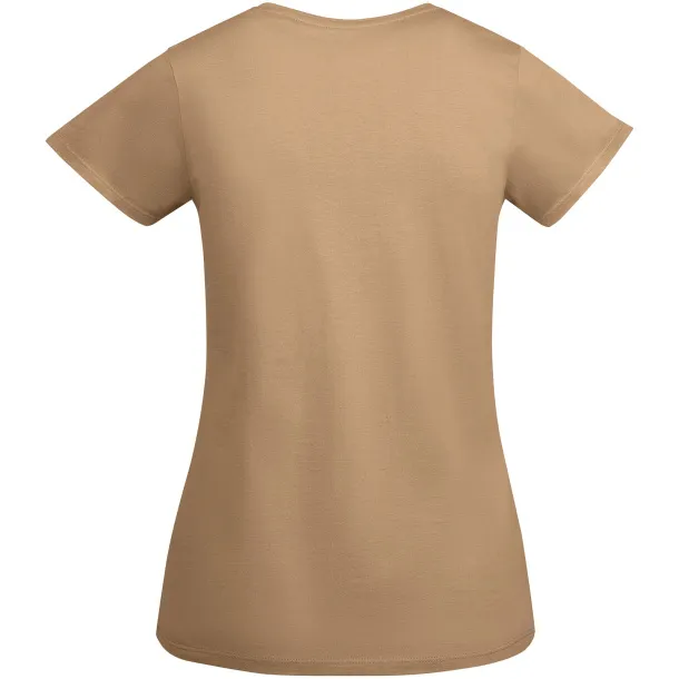 Breda organic cotton short sleeve women's t-shirt - Roly Greek Orange