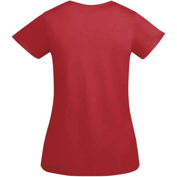 Breda organic cotton short sleeve women's t-shirt - Roly Red