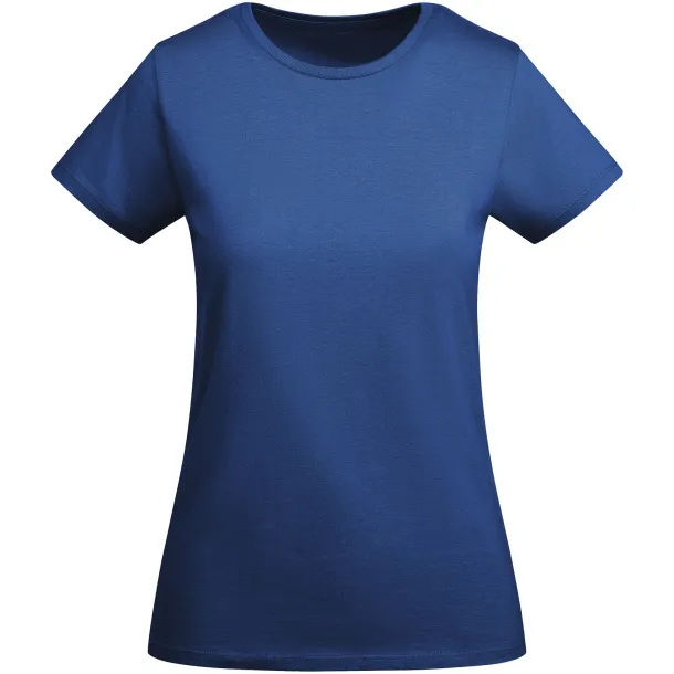 Breda organic cotton short sleeve women's t-shirt - Roly Royal blue