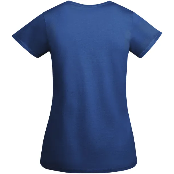 Breda organic cotton short sleeve women's t-shirt - Roly Royal blue