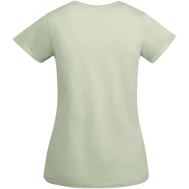 Breda organic cotton short sleeve women's t-shirt - Roly Mist Green