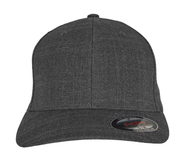  Fine Melange Cap - Flexfit Ugljen