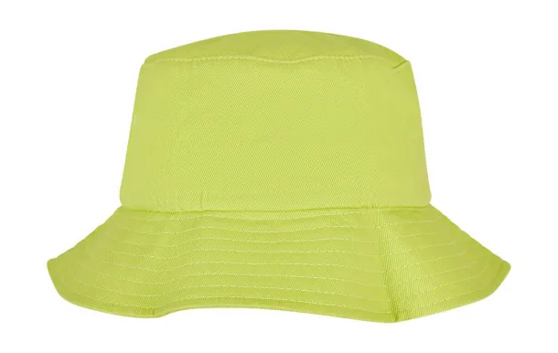  Flexfit Cotton Twill Bucket Hat - Flexfit Green Glow