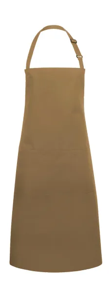  Bib Apron Basic with Pocket - Karlowsky Camel