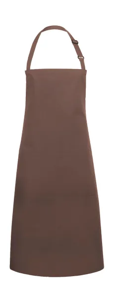  Bib Apron Basic with Pocket - Karlowsky Light Brown