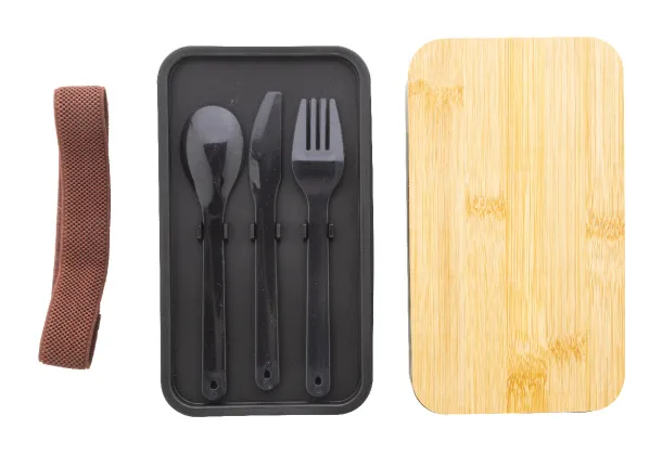 Satay lunch box Black
