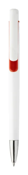 Rubri ballpoint pen Red White