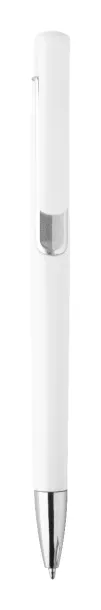 Rubri ballpoint pen Silver White