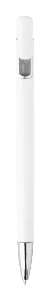 Rubri ballpoint pen Silver White