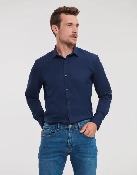  Men's LS Ultimate Stretch Shirt - Russell Collection
