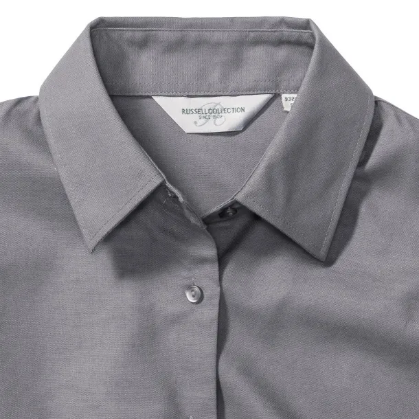  Ladies' Classic Oxford Shirt LS - Russell Collection