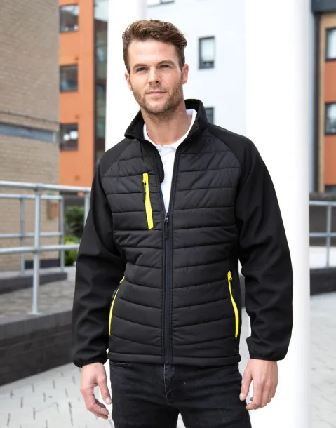  Black Compass Padded Softshell - Result Recycled