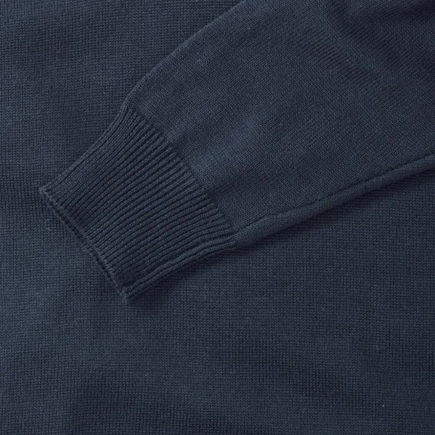  Muški pleteni pulover s V-izrezom, 275 g/m² - Russell Collection