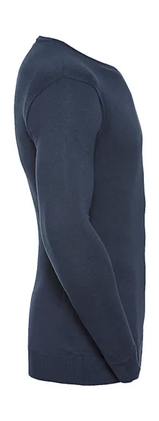  Muški pleteni pulover s V-izrezom, 275 g/m² - Russell Collection