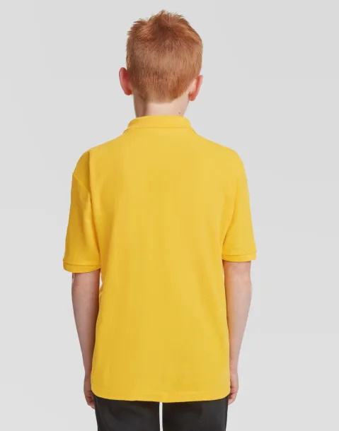  Dječja polo majica od mješavine poliestera i pamuka, 180 g/m² - Fruit of the Loom