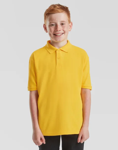  Dječja polo majica od mješavine poliestera i pamuka - Fruit of the Loom
