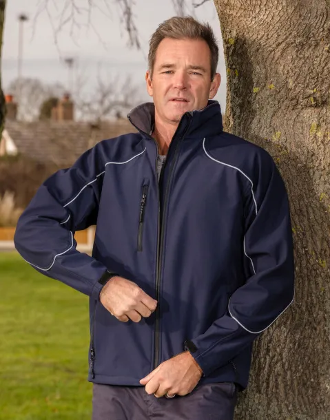  Ice Fell Hooded Softshell Jacket - Result Work-Guard