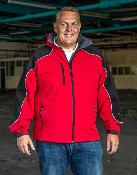  Ice Fell Hooded Softshell Jacket - Result Work-Guard