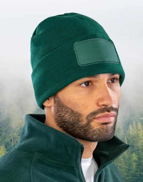  Recycled Double Knit Printers Beanie - Result Recycled