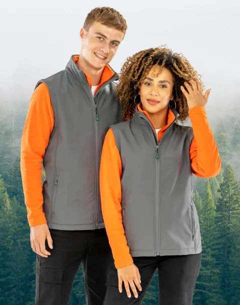  Women's Recycled 2-Layer Printable Softshell B/W - Result Recycled