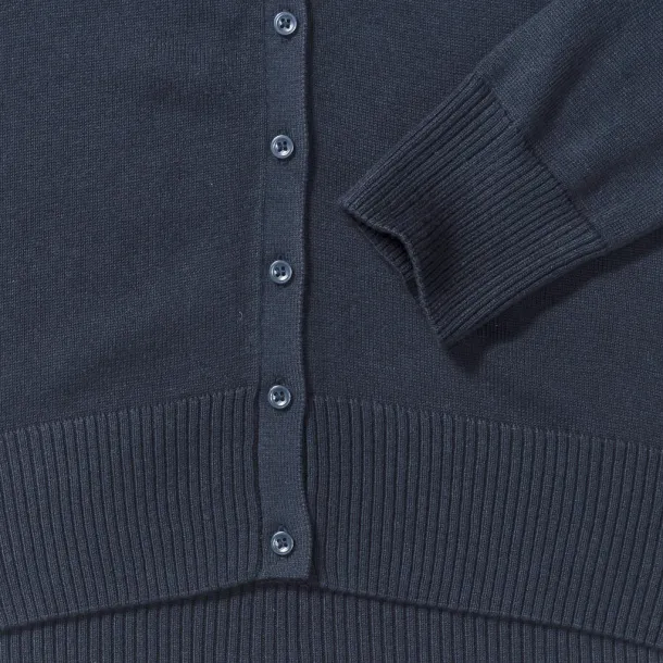  Ženski pleteni kardigan s V izrezom, 275 g/m² - Russell Collection