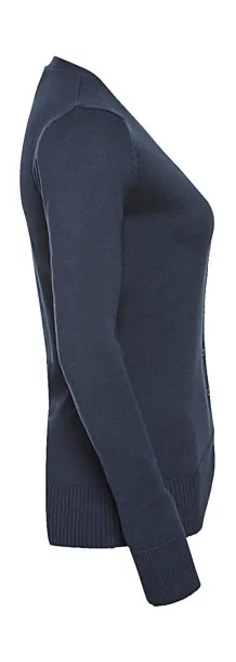  Ženski pleteni kardigan s V izrezom, 275 g/m² - Russell Collection