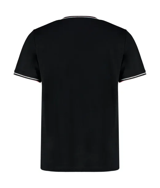  Fashion Fit Tipped Tee - Kustom Kit