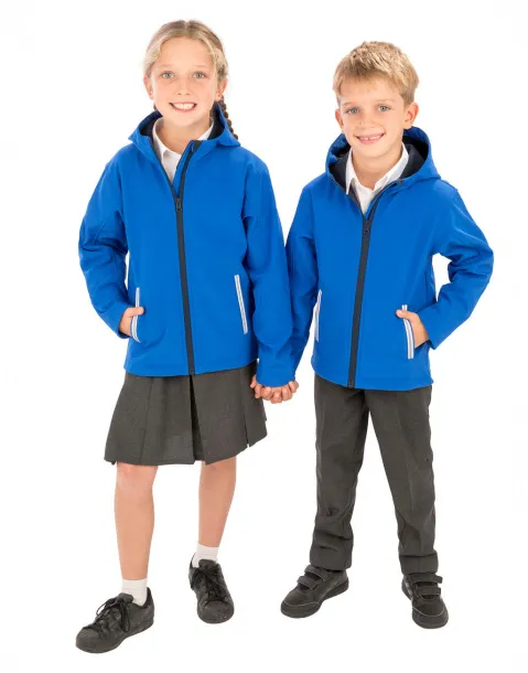 Kids TX Performance Hooded Softshell Jacket - Result Core