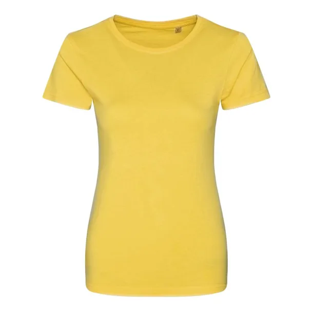 CASCADES ORGANIC WOMEN'S TEE - Ecologie Sun Yellow