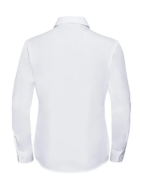  Ladies' LS Poplin Shirt - Russell Collection