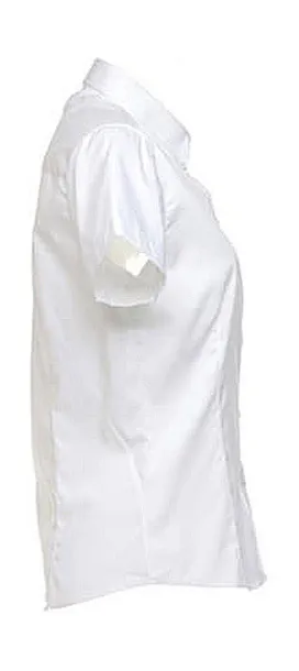  Women's Tailored Fit Premium Oxford Shirt SSL - Kustom Kit