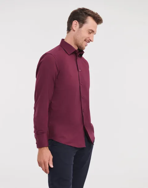  Fitted Stretch Shirt LS - Russell Collection
