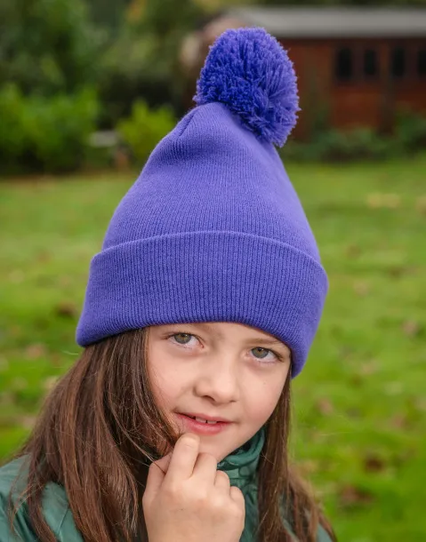  Junior Pom Pom Beanie - Result Winter Essentials