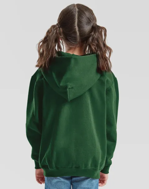  Dječji klasični hoodie s patentnim zatvaračem - Fruit of the Loom