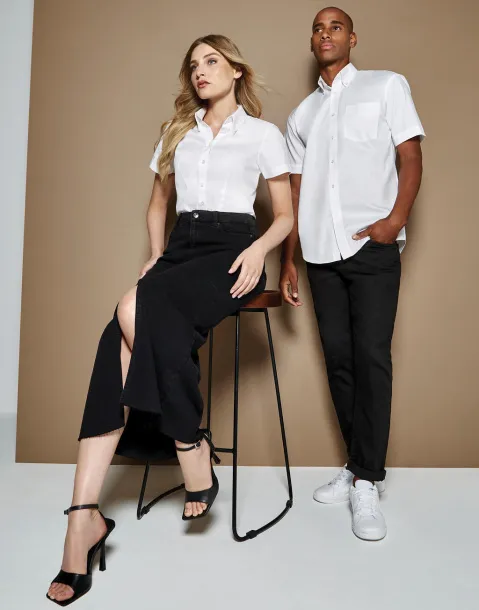  Classic Fit Premium Oxford Shirt SSL - Kustom Kit