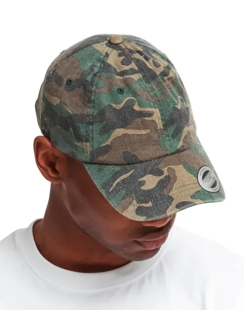  Low Profile Camo Washed Cap - Flexfit