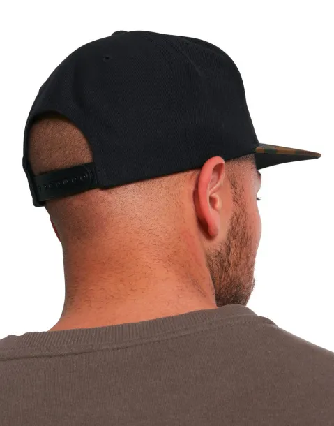  Klasična dvobojna kamuflažna snapback šilterica - 6 panela - Flexfit