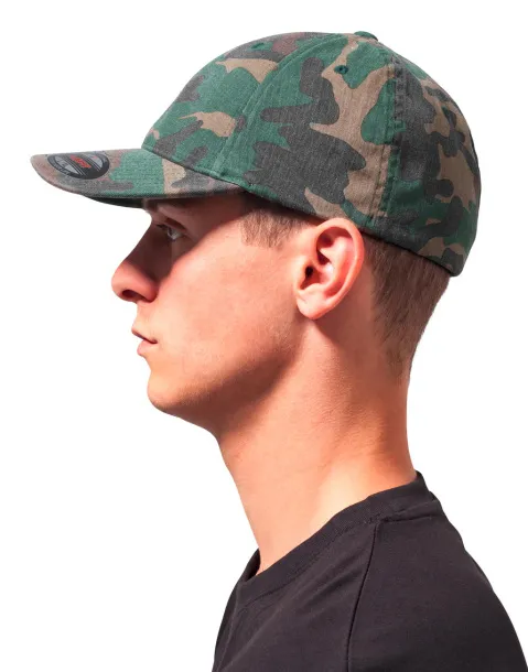 Flexfit Garment Washed Camo - Flexfit